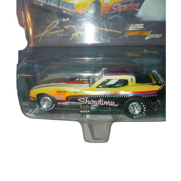 Johnny Lightning Funny Car Legends: Tom Hoover Showtime Chevrolet Corvette New - Picture 3 of 3